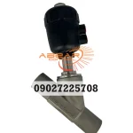 شیر پنوماتیکی زاویه‌ای پیستونی (Pneumatically Actuated Angle Seat Valve)